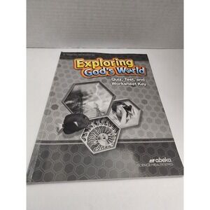 Abeka Exploring God's World Teachers Key‎ Homeschool Book